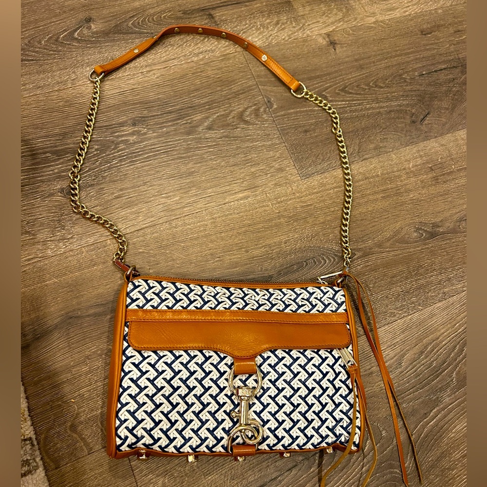 Rebecca Minkoff Large MAC Crossbody Bag with Gold Hardware